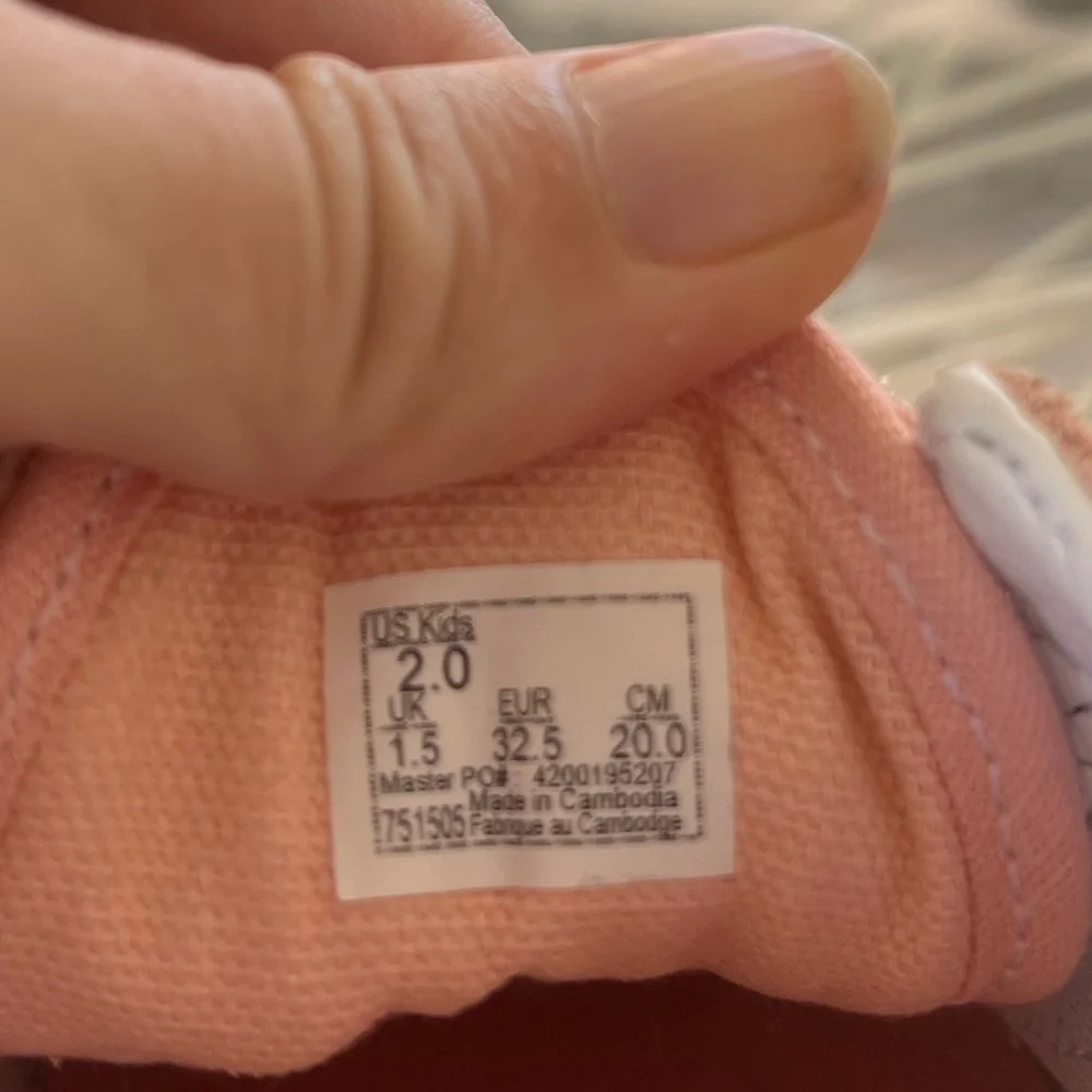 Vans old skool Peach Floral Frog Sneakers - Picture 10 of 11